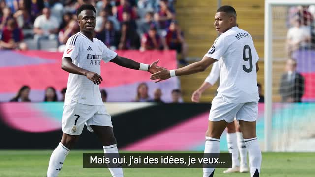 Real Madrid - Xabi Alonso veut "tirer le meilleur" du duo Mbappé-Vinicius